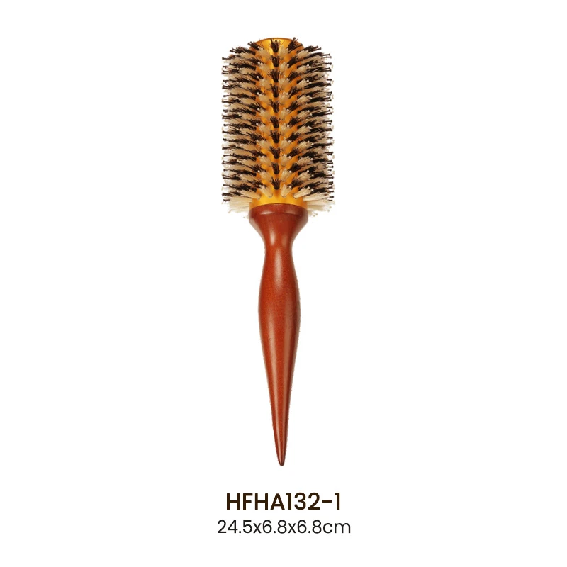 Holzfass-Rundb&uuml;rste f&uuml;r den Salon