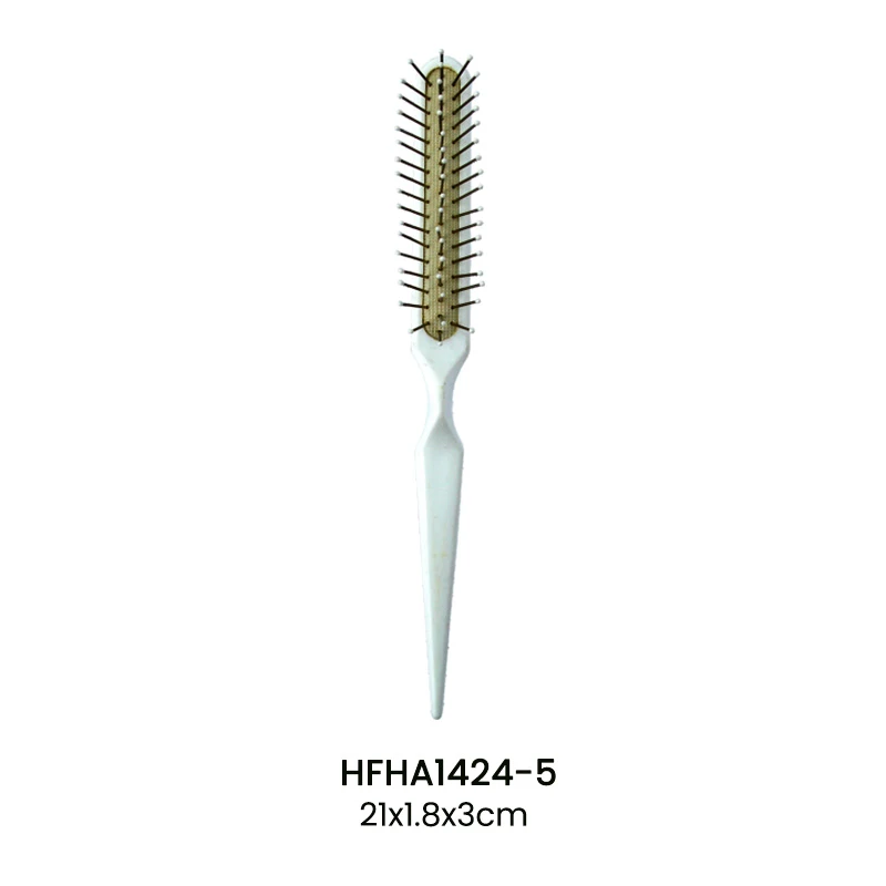Bunte toupierende Haarb&uuml;rste mit Metallstiften