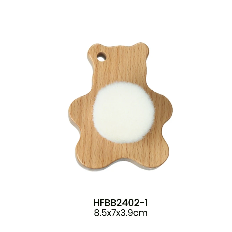 B&auml;renf&ouml;rmiges Babyb&uuml;rsten-Set, 3-teilig