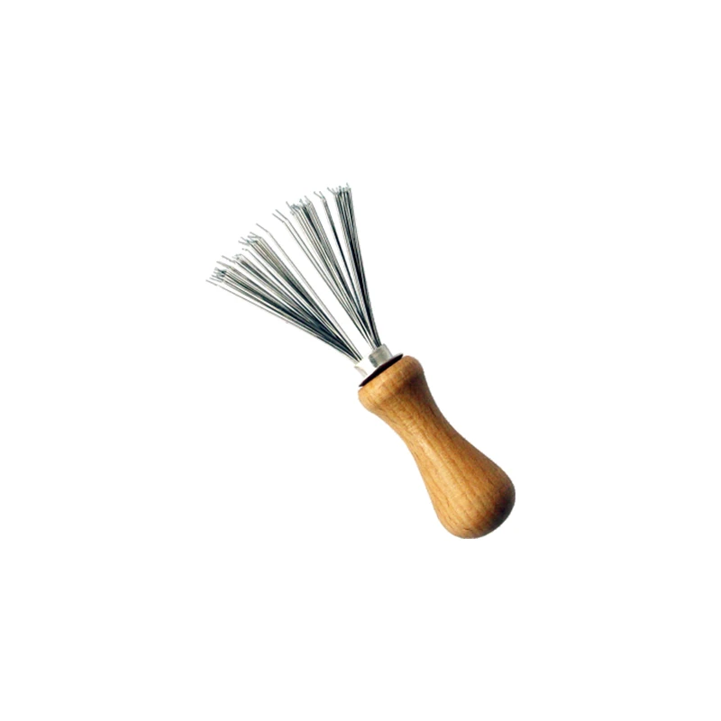 Mini-Haar- und Fellentferner mit Holzgriff f&uuml;r den Gro&szlig;handel