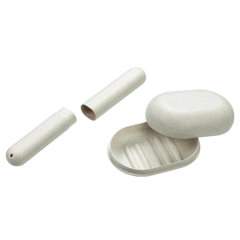 &Ouml;ko-Zahnb&uuml;rstenbox und Seifenbox aus Weizenstroh