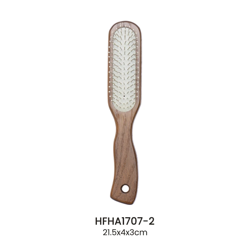 Ergonomische Haarb&uuml;rste aus Eschenholz mit Nylonnadeln f&uuml;r den Gro&szlig;handel