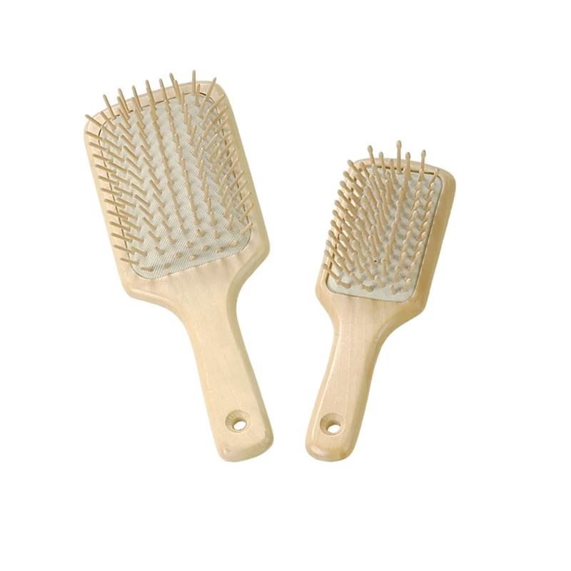 Natural Schima Superba Paddle Haarb&uuml;rsten-Set 1